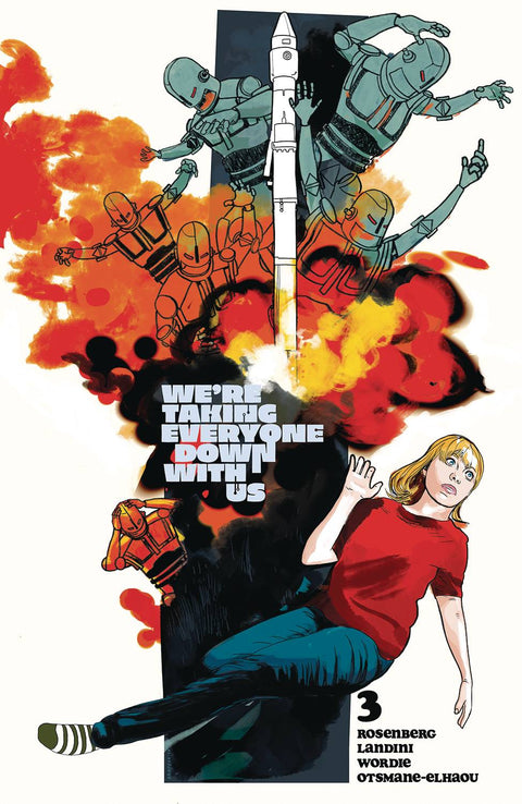 We're Taking Everyone Down With Us 3 Comic Alison Sampson Variant Image Comics 2025