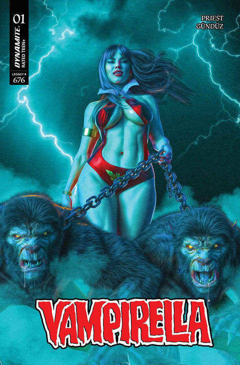 Vampirella, Vol. 8 1 Comic FOC Spears Foil Dynamite Entertainment 2025