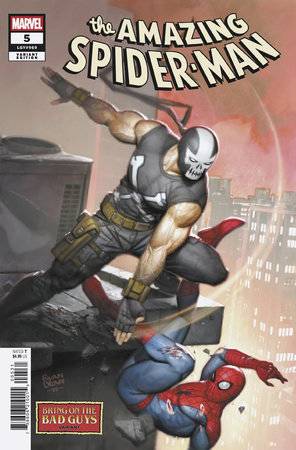 The Amazing Spider-Man, Vol. 7 5 Comic Ryan Brown Bring on the Bad Guys Variant Marvel Comics 2025