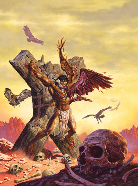SAVAGE SWORD OF CONAN #8 CVR C FOC JUSKO VIRGIN (MR) TITAN COMICS
