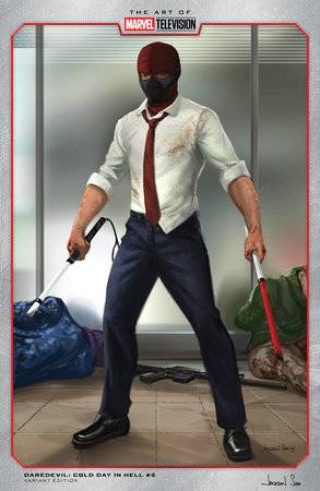 Daredevil: Cold Day in Hell 2 Comic Sze TV Variant Marvel Comics 2025