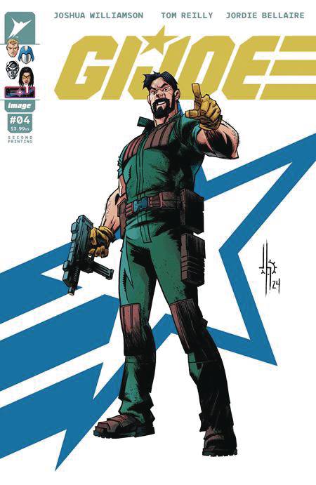 G.I. Joe, Vol. 1 (Image) 4 Comic 2nd Printing Image Comics 2025