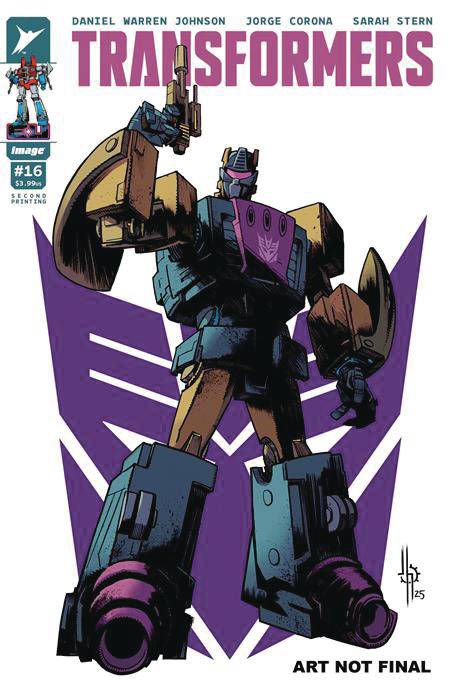 Transformers (Image) 16 Comic 2nd Printing Image Comics 2025