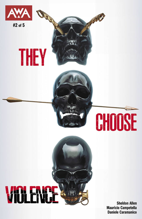 THEY CHOOSE VIOLENCE #2 (OF 5) CVR A RAHZZAH (MR) AWA
