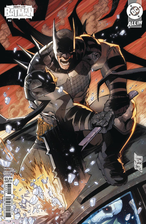 Absolute Batman 2 Comic 4th Printing Tony S. Daniel Variant DC Comics 2025