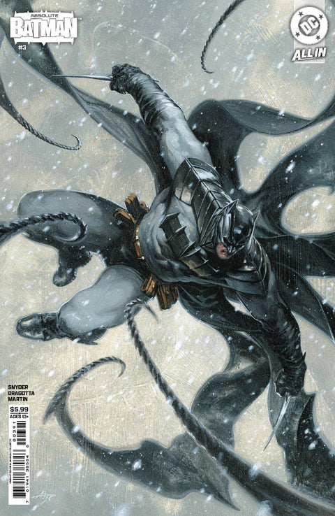Absolute Batman 3 Comic 3rd Printing Gabriele Dell Otto Variant DC Comics 2025
