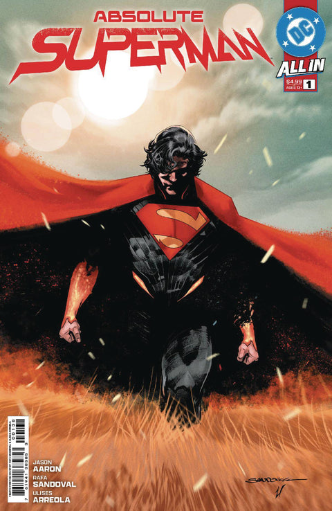 Absolute Superman 1 Comic 4th Printing Rafa Sandoval Variant DC Comics 2025