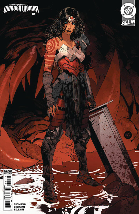 Absolute Wonder Woman 1 Comic 5th Printing Dan Mora Connecting Variant DC Comics 2025