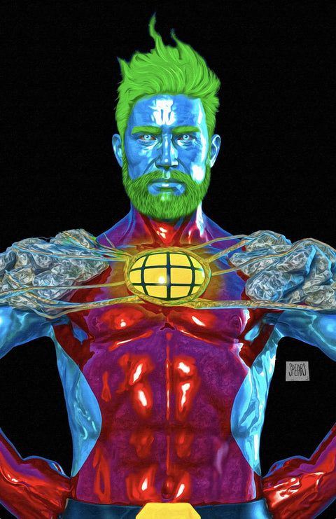 CAPTAIN PLANET #1 CVR W FOC 10 COPY INCV SPEARS BLACK VIRGIN DYNAMITE