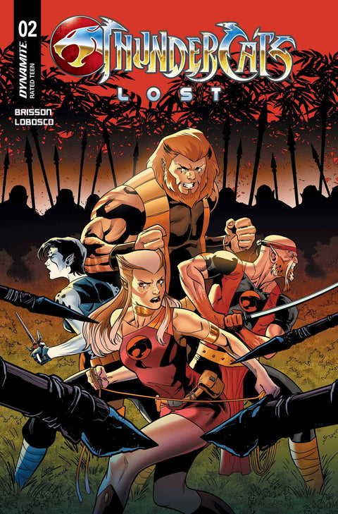 THUNDERCATS LOST #2 CVR R FOC BONUS LOBOSCO ORIGINAL (C: 1-0 DYNAMITE