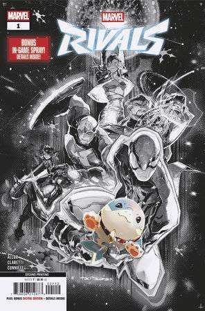 Marvel Rivals 1 Comic 2nd Printing Tokitokoro Marvel Comics 2025