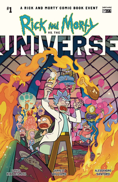 RICK AND MORTY VS THE UNIVERSE #1 CVR A BARDIN (MR) ONI PRESS INC.