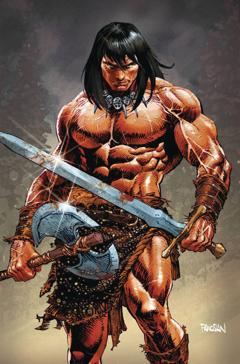 CONAN BARBARIAN #21 CVR G FOC PANOSIAN VIRGIN (MR) TITAN COMICS