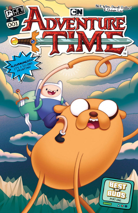 Adventure Time (Oni Press) 1 Comic 2nd Printing Oni Press 2025