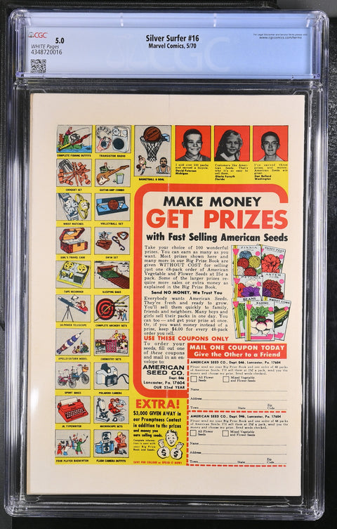 Silver Surfer, Vol. 1 Complete Series Bundle CGC & Raw