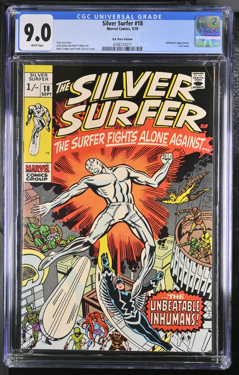 Silver Surfer, Vol. 1 Complete Series Bundle CGC & Raw