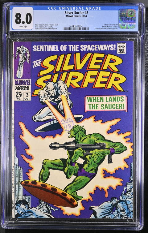 Silver Surfer, Vol. 1 Complete Series Bundle CGC & Raw