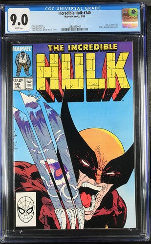 The Incredible Hulk, Vol. 1 #340 (CGC 9.0) (1988) McFarlane McFarlane Buy & Sell Comics Online Comic Shop Toronto Canada