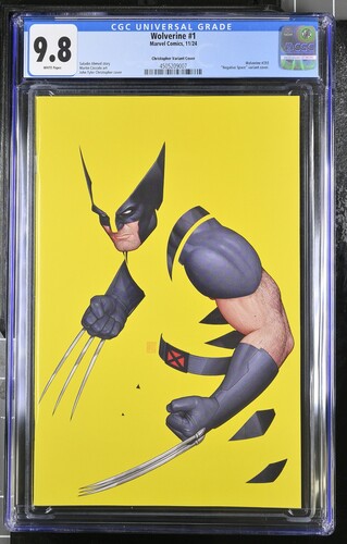 Wolverine, Vol. 8 #1 (CGC 9.8) (2024) JTC Negative Space JTC Negative Space Buy & Sell Comics Online Comic Shop Toronto Canada