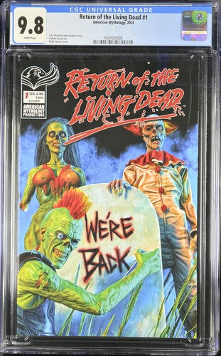 Return Of The Living Dead #1 (CGC 9.8) (2024) Spears Painted