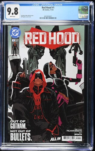 Red Hood, Vol. 1 #1 (CGC 9.8) (Cvr A) (2025) A Buy & Sell Comics Online Comic Shop Toronto Canada