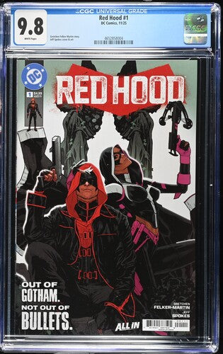 Red Hood, Vol. 1 #1 (CGC 9.8) (Cvr A) (2025) A Buy & Sell Comics Online Comic Shop Toronto Canada