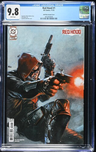 Red Hood, Vol. 1 #1 (CGC 9.8) (Cvr H) (2025) Gabriele Dell'Otto Variant H Gabriele Dell'Otto Variant Buy & Sell Comics Online Comic Shop Toronto Canada