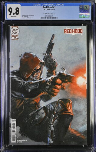 Red Hood, Vol. 1 #1 (CGC 9.8) (2025) E Gabriele Dell'Otto Variant Buy & Sell Comics Online Comic Shop Toronto Canada