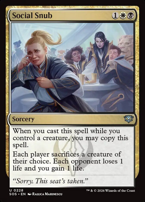Social Snub (Foil)