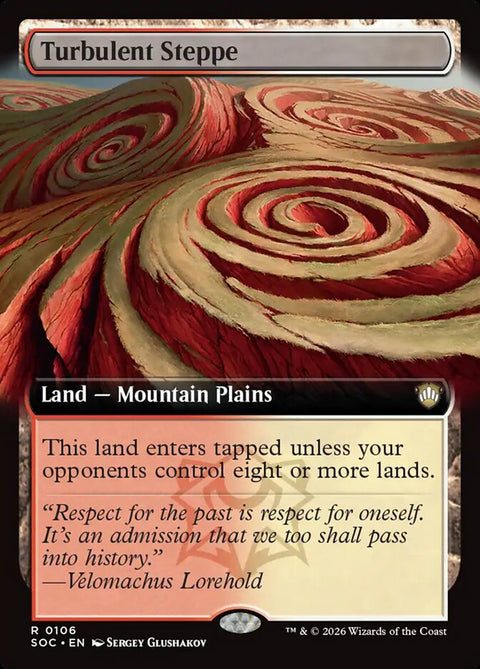 Turbulent Steppe