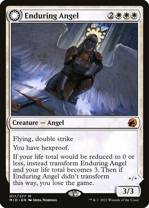 Enduring Angel // Angelic Enforcer (Foil)