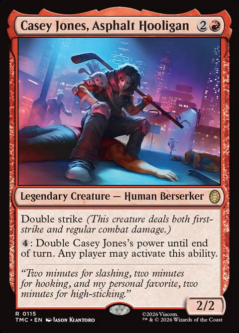 Casey Jones, Asphalt Hooligan (Commander)