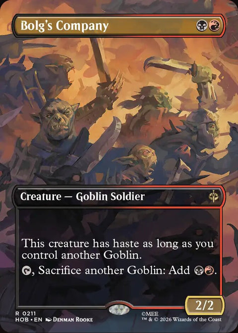 Bolg's Company (Foil)