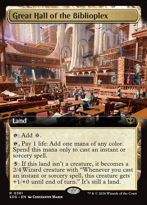 Great Hall of the Biblioplex (Foil)