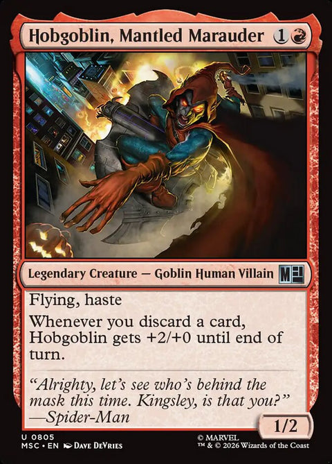 Hobgoblin, Mantled Marauder (Foil)