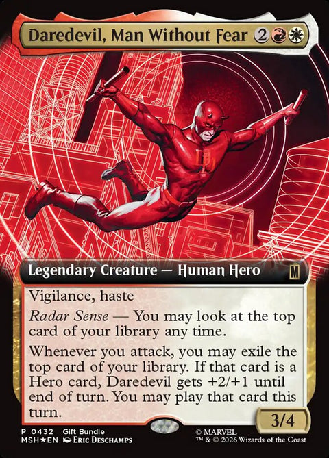 Daredevil, Man Without Fear (Foil)