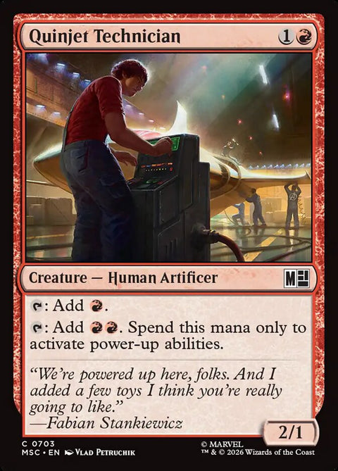 Quinjet Technician (Foil)