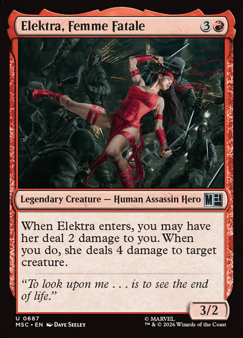 Elektra, Femme Fatale (Foil)