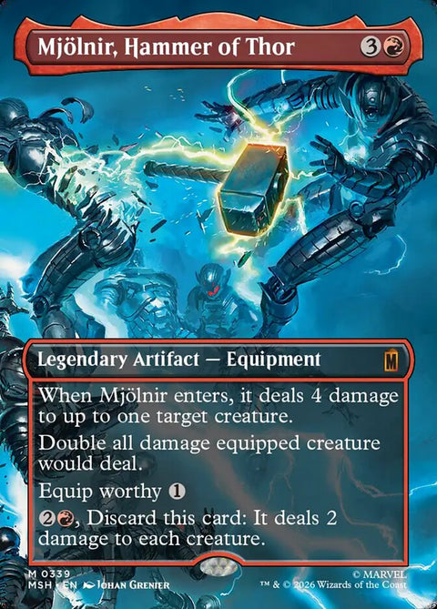 Mjölnir, Hammer of Thor (Foil)
