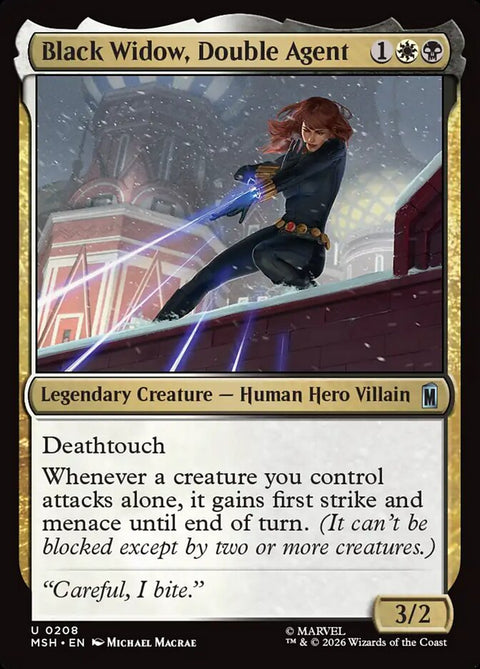 Black Widow, Double Agent (Foil)