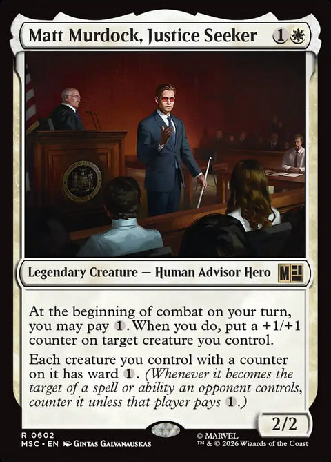 Matt Murdock, Justice Seeker (Foil)