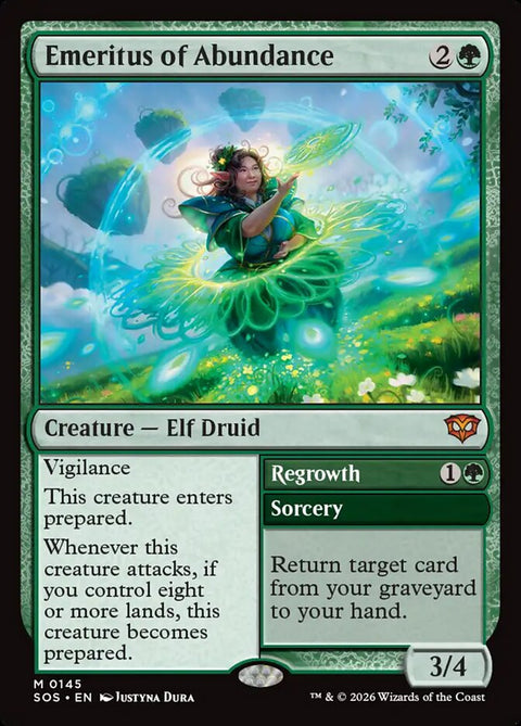 Emeritus of Abundance // Regrowth (Foil)