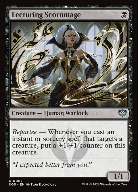 Lecturing Scornmage (Foil)