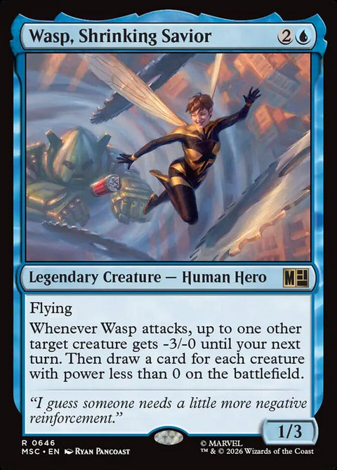 Wasp, Shrinking Savior (Foil)