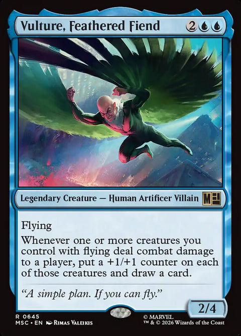 Vulture, Feathered Fiend