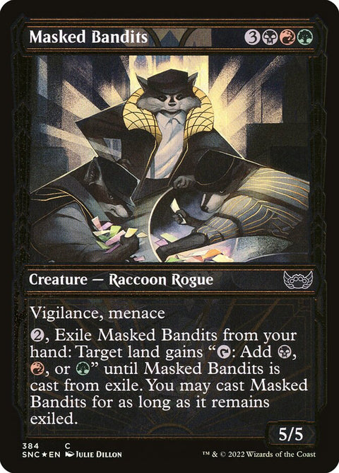 Masked Bandits (Foil)