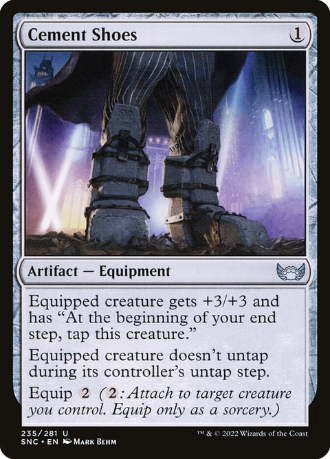 Cement Shoes (Foil)