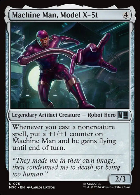 Machine Man, Model X-51 (Foil)