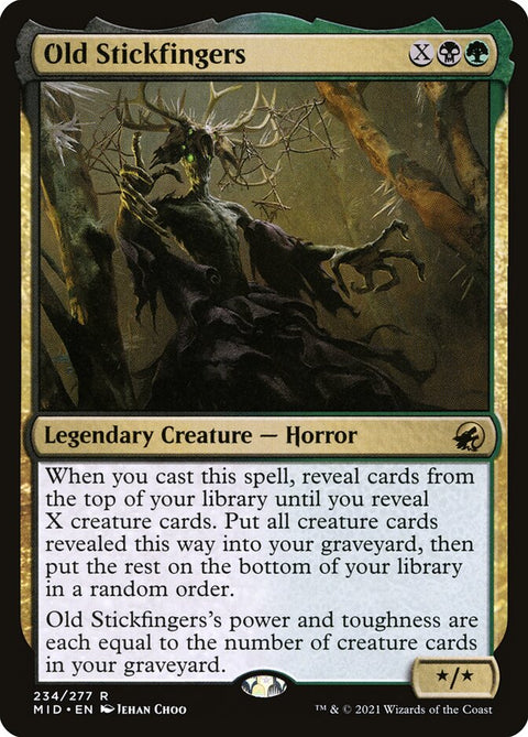Old Stickfingers (Foil)