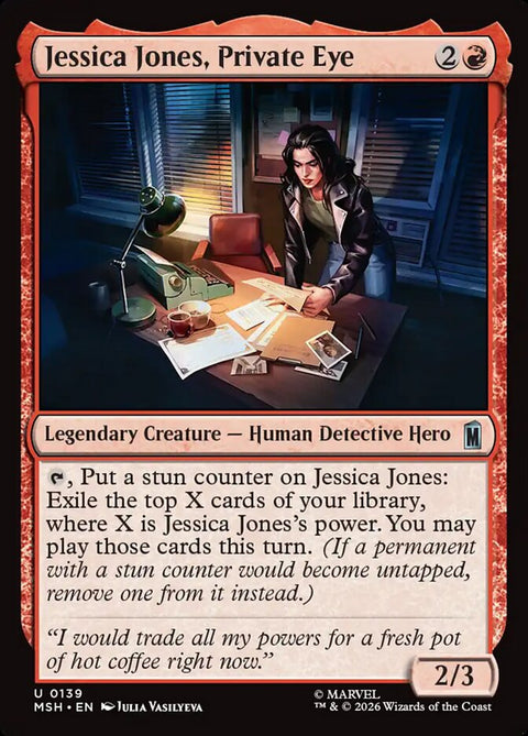 Jessica Jones, Private Eye (Foil)